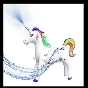🦄 Inflatable Unicorn Sprinkler 💦